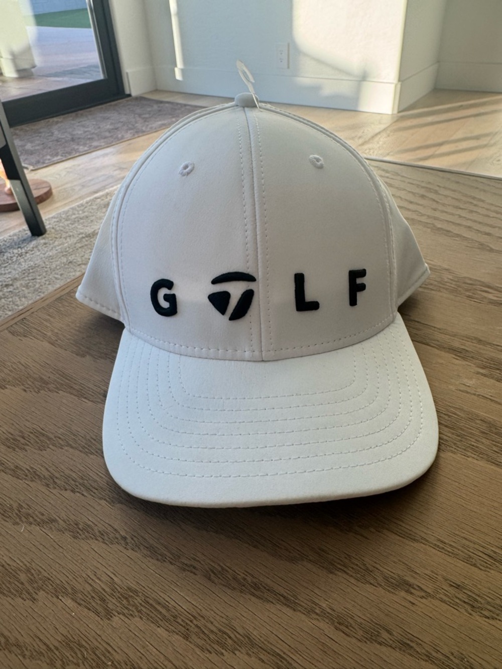 Taylor Made Horizon Golf Hat White Adjustable